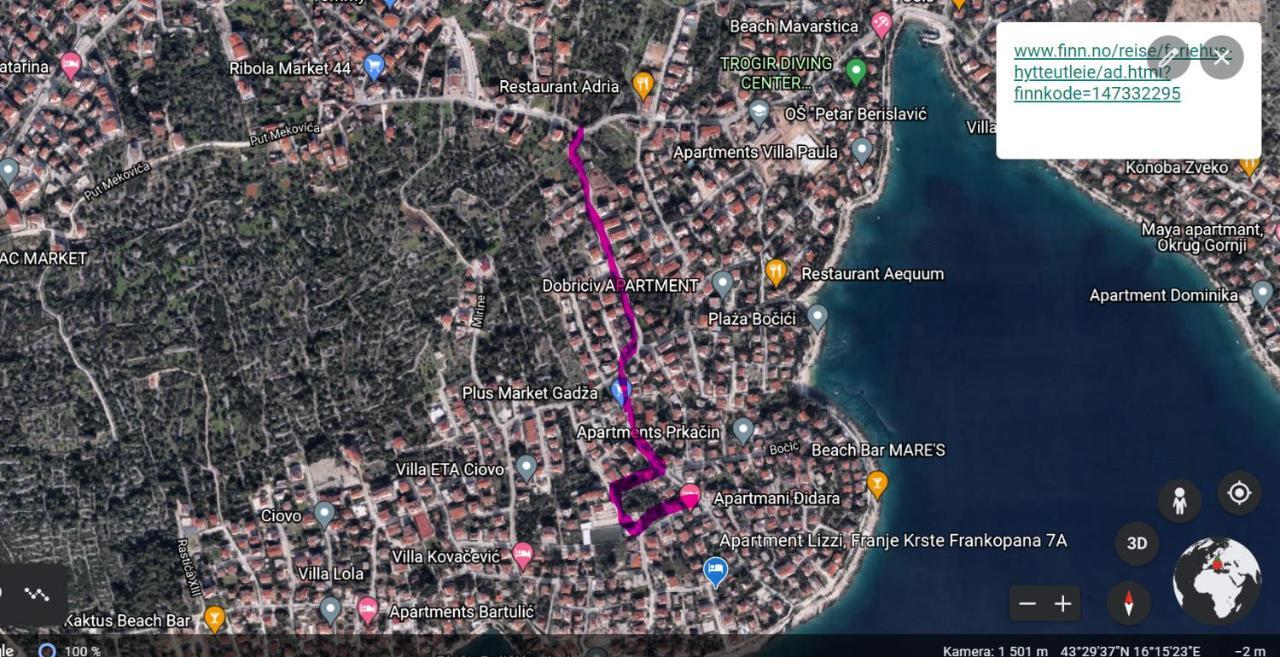 Apartment Lizzi. Trogir Exterior photo